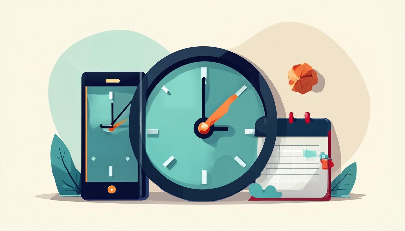 Illustration for the news report: Children should limit screen time to two hours a day, Japanese health ministry researchers warn
